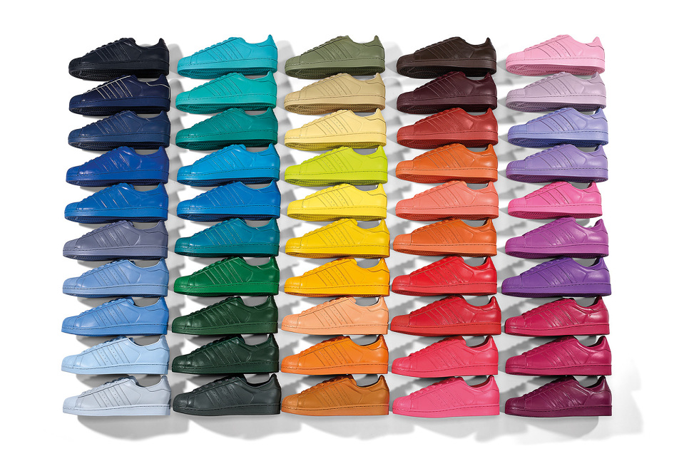 Supercolors di Adidas by Pharrell Williams, dove comprarle online